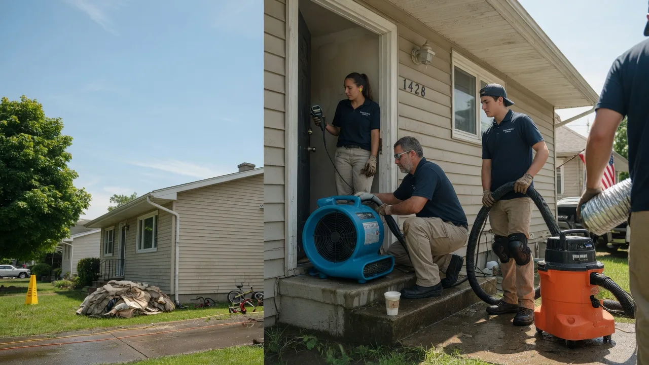 Water Damage Restoration in Pleasant Plains, IL near me